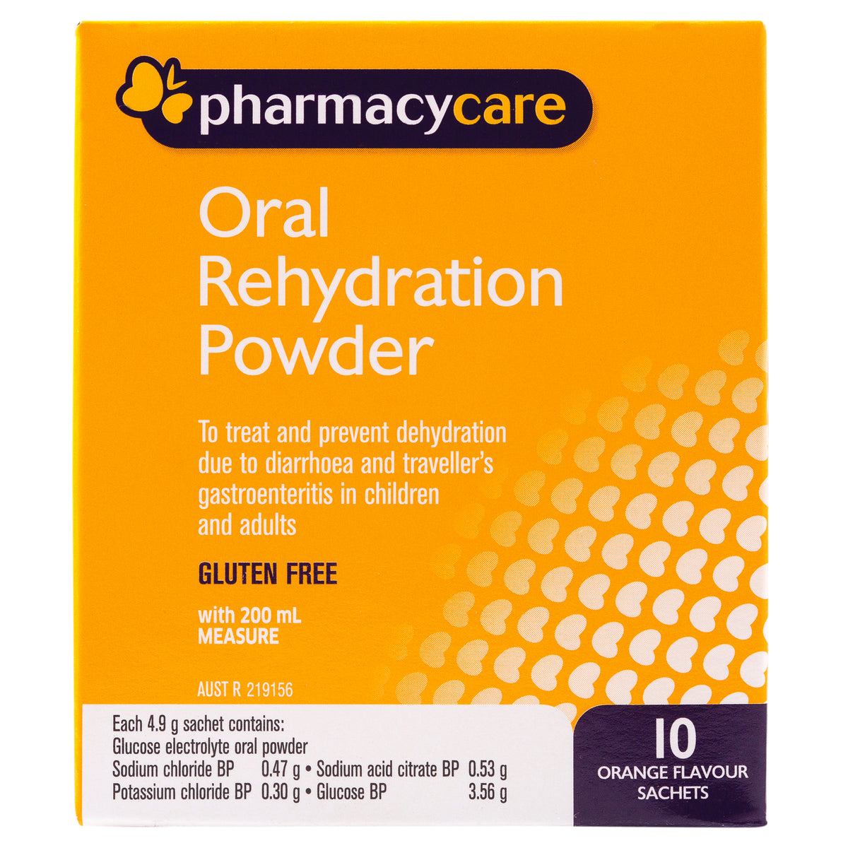 Pharmacy Care Oral Rehydration Sachets 10