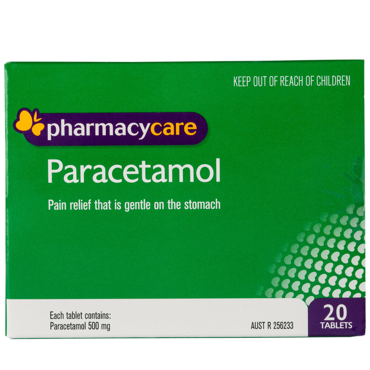Pharmacy Care Paracetamol 20 Tablets