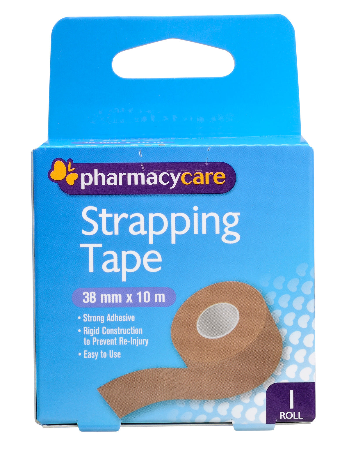 Pharmacy Care Strapping Tape 38mmx10m