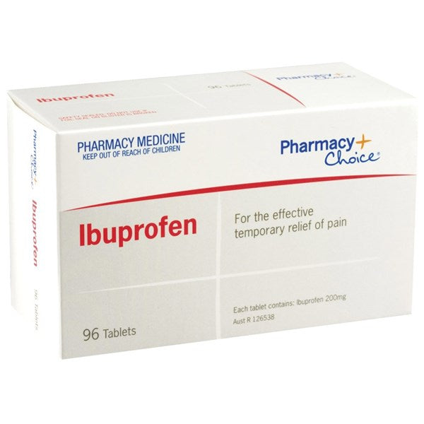 PharmacyChoice Ibuprofen Caplets 96