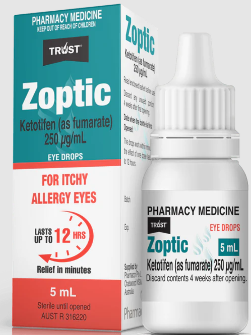 Trust Zoptic Allergy Eye Drops 5mL
