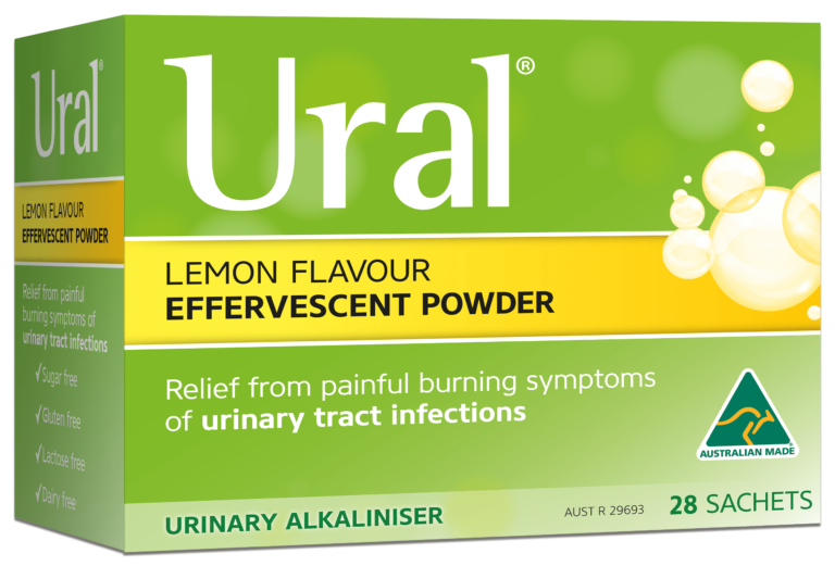Ural Effervescent Lemon Flavour Sachets 28 x 4g