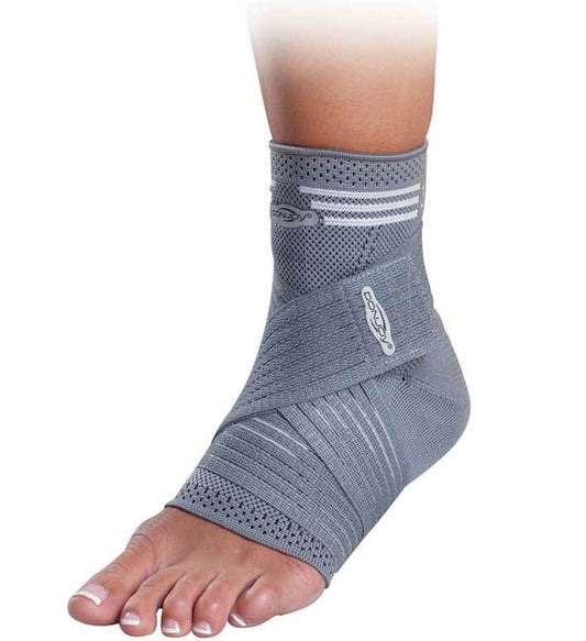 Donjoy Elastic Ankle Brace with Strapping (Small)