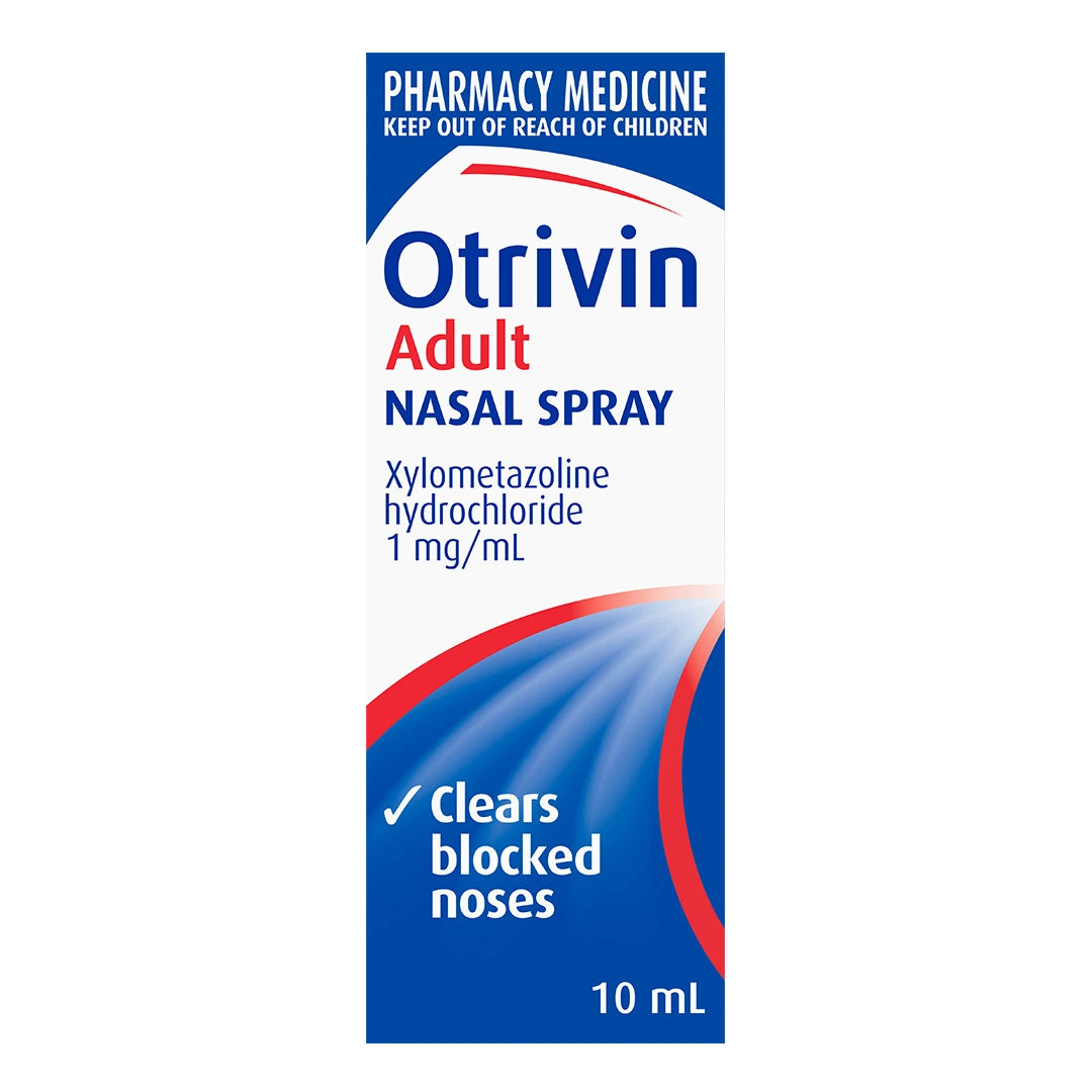 Otrivin Adult Metered Dose Nasal Spray 10ml