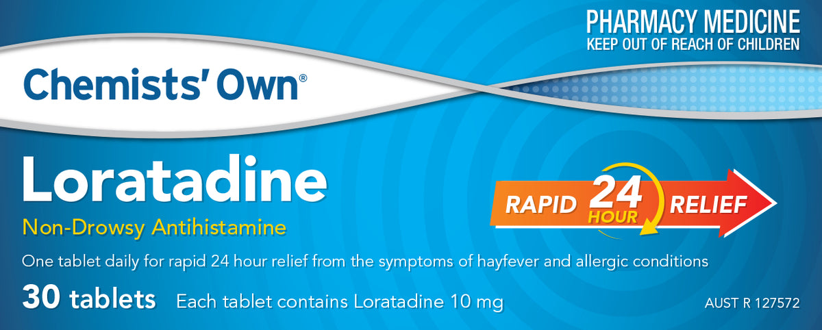 Chemists Own Loratadine Tablets 10mg - 30 Tabs